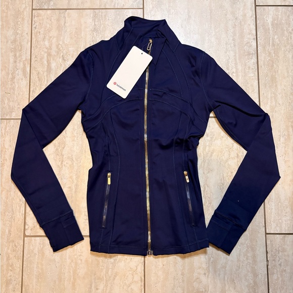 lululemon athletica Jackets & Blazers - lululemon athletica Navy Full-Zip Define Jacket